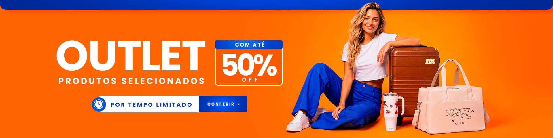 OUTLET até 50% OFF